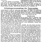 1950: Lahrer Zeitung - Reges Vereinsleben in Seelbach